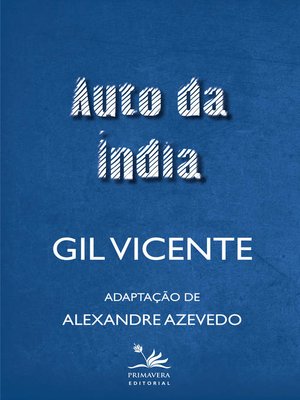 cover image of Auto da  Índia